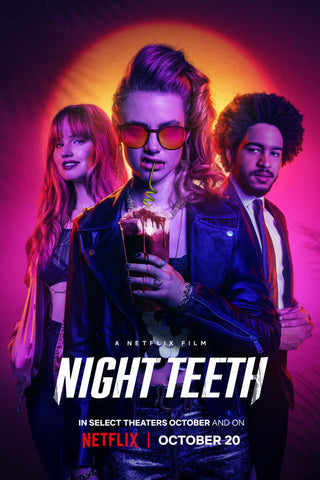 Night Teeth Style B Movie Poster 11 x 17 inch