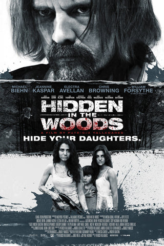 Hidden in the Woods Style B Movie Poster 11 x 17 inch