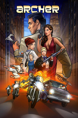 Archer Style: 2 - 11 x 17 inch. TV Show Poster