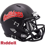 Fresno State Bulldogs Helmet Riddell Replica Mini Speed Style Matte Black
