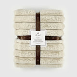 PUFFY FAUX FUR THROW