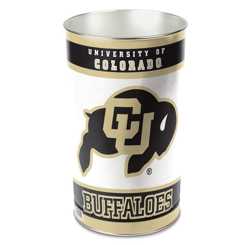 Colorado Buffaloes Wastebasket 15 Inch - Special Order