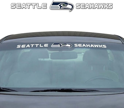 Seattle Seahawks Decal 35x4 Windshield Style