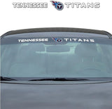 Tennessee Titans Decal 35x4 Windshield Style