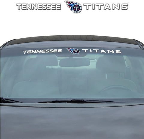 Tennessee Titans Decal 35x4 Windshield Style