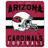 Arizona Cardinals Blanket 50x60 Fleece Singular Design