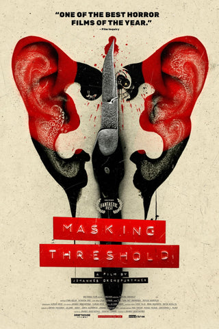 Masking Threshold Style A Movie Poster 11 x 17 inch