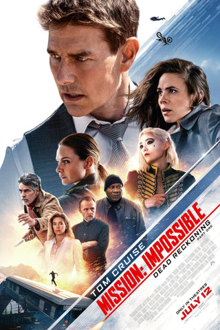 Mission: Impossible - Dead Reckoning Part One Style E Movie Poster 11 x 17 inch
