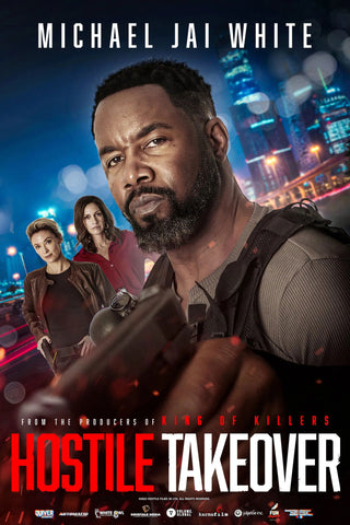 Hostile Takeover Style C Movie Poster 27 x 40 inch