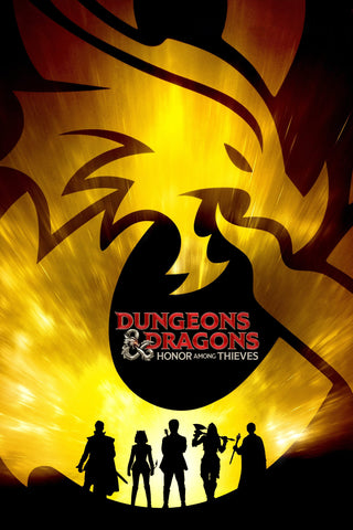 Dungeons & Dragons: Honor Among Thieves Style B Movie Poster 11 x 17 inch