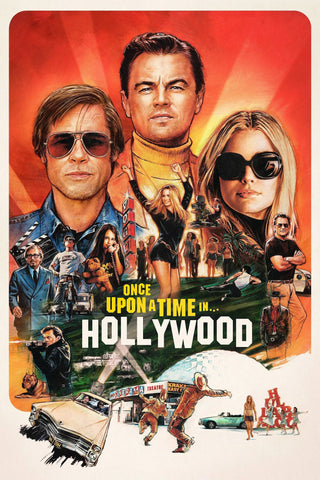 Once Upon a Time... in Hollywood Style A Movie Poster 27 x 40 inch
