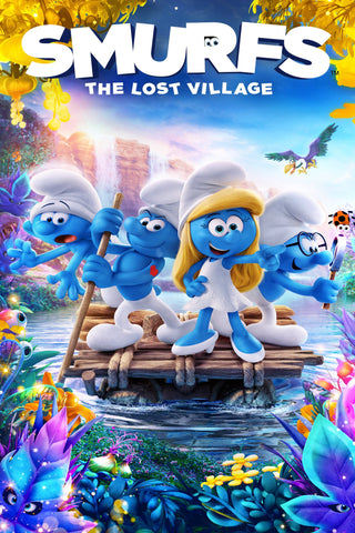 Smurfs: The Lost Village Style C Movie Poster 11 x 17 inch