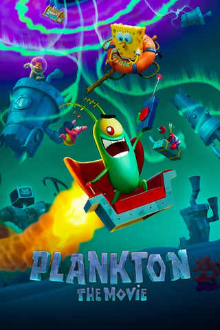 Plankton: The Movie Style B Movie Poster 11 x 17 inch
