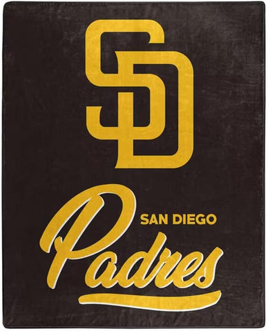 San Diego Padres Blanket 50x60 Raschel Signature Design