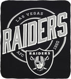 Las Vegas Raiders Blanket 50x60 Fleece Campaign Design