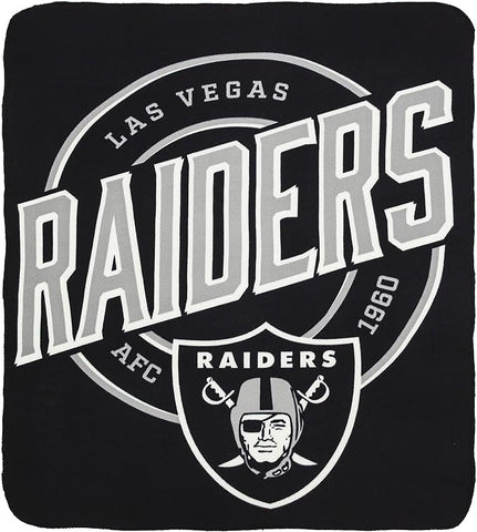 Las Vegas Raiders Blanket 50x60 Fleece Campaign Design