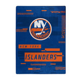 New York Islanders Blanket 60x80 Raschel Digitize Design