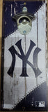 New York Yankees Sign Wood 5x11 Bottle Opener Alternate
