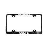 Indianapolis Colts License Plate Frame Laser Cut Blue