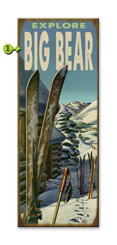 Explore Skis Metal 14x36