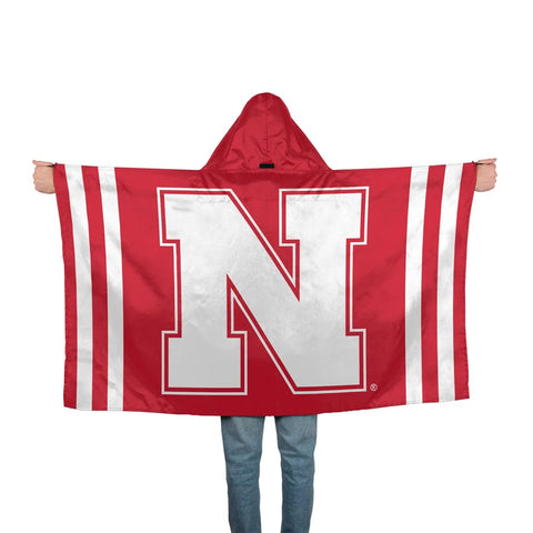 Nebraska Cornhuskers Hoodie Flag