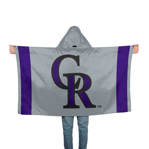 Colorado Rockies Hoodie Flag