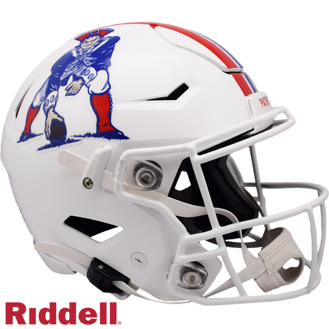 New England Patriots Helmet Riddell Authentic Full Size SpeedFlex Style 1982 1989 T/B   Special Order