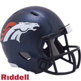 Denver Broncos Helmet Riddell Pocket Pro Speed Style 2024