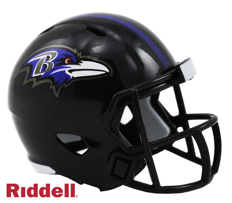 Baltimore Ravens Helmet Riddell Pocket Pro Speed Style