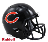 Chicago Bears Helmet Riddell Pocket Pro Speed Style