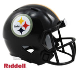 Pittsburgh Steelers Helmet Riddell Pocket Pro Speed Style