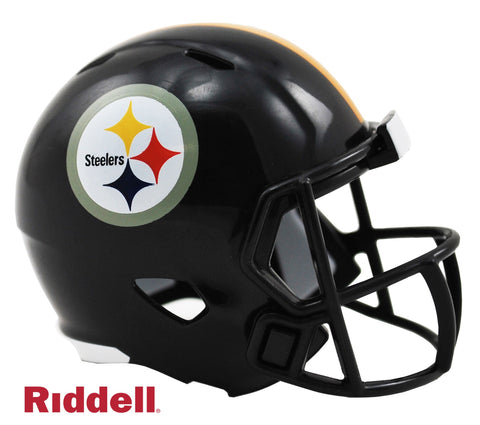 Pittsburgh Steelers Helmet Riddell Pocket Pro Speed Style
