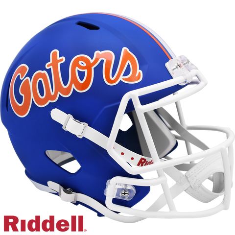 Florida Gators Helmet Riddell Replica Full Size Speed Style Blue