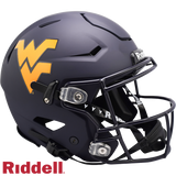 West Virginia Mountaineers Helmet Riddell Authentic Full Size SpeedFlex Style Satin - Special Order