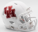 Houston Cougars Helmet Riddell Authentic Full Size Speed Style Matte White   Special Order