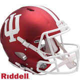 Indiana Hoosiers Helmet Riddell Authentic Full Size Speed Style Crimson - Special Order