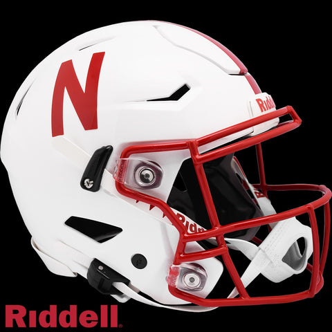 Nebraska Cornhuskers Helmet Riddell Authentic Full Size SpeedFlex Style - Special Order