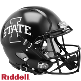 Iowa State Cyclones Helmet Riddell Authentic Full Size Speed Style Satin Black - Special Order