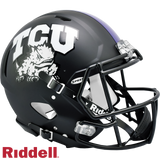 TCU Horned Frogs Helmet Riddell Authentic Full Size Speed Style   Special Order