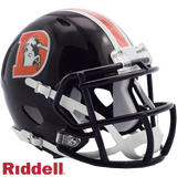Denver Broncos Helmet Riddell Replica Mini Speed Style Color Rush
