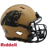 Carolina Panthers Helmet Riddell Replica Mini Speed Style Salute To Service 2023