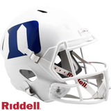 Duke Blue Devils Helmet Riddell Replica Full Size Speed Style White - Special Order
