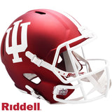 Indiana Hoosiers Helmet Riddell Replica Full Size Speed Style Crimson