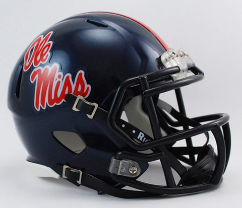 Mississippi Rebels Helmet Riddell Replica Mini Speed Style   Special Order
