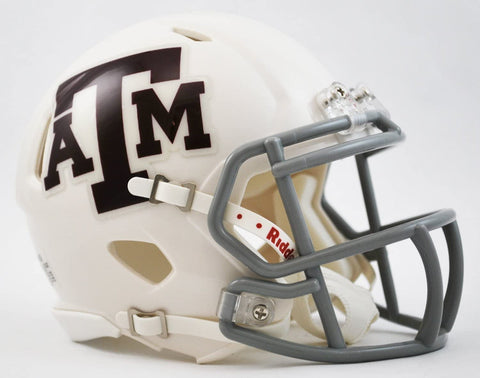 Texas A&M Aggies Speed Mini Helmet   White Alternate