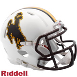 Wyoming Cowboys Helmet Riddell Replica Mini Speed Style