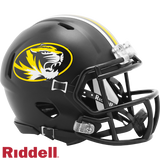 Missouri Tigers Helmet Riddell Replica Mini Speed Style Black