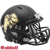 Colorado Buffaloes Helmet Riddell Replica Mini Speed Style Chrome Alternate