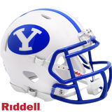 BYU Cougars Helmet Riddell Replica Mini Speed Style White