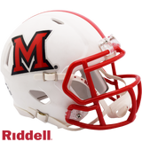 Miami of Ohio Redhawks Helmet Riddell Replica Mini Speed Style